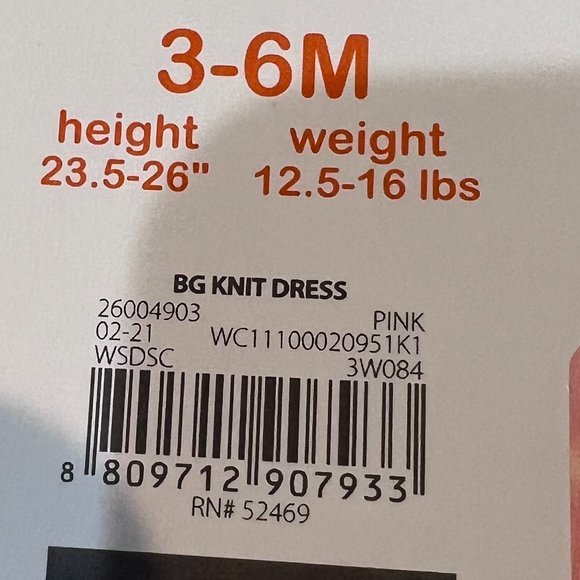 Baby Wonder Nation 3-6m Dress Outfit Set NTW - Picture 3 of 8